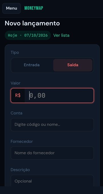 moneyMap: novo lançamento
